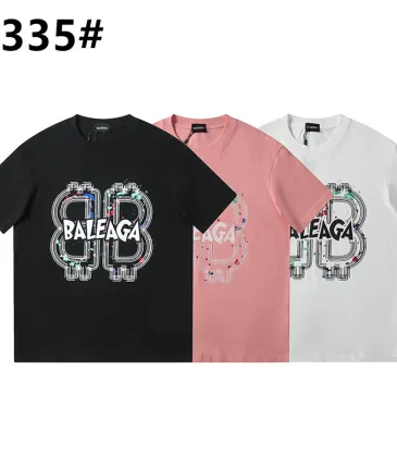 Balenciaga Distressed Logo Graphic T-Shirt #A46384