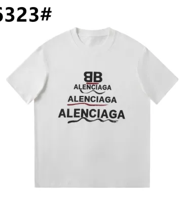 Balenciaga Distressed Logo Graphic T-Shirt #A46385