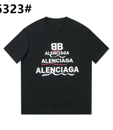 Balenciaga Distressed Logo Graphic T-Shirt #A46386