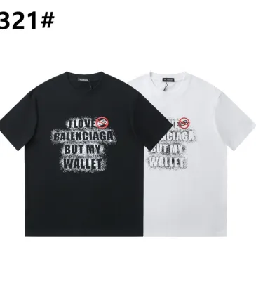 Balenciaga Distressed Logo Graphic T-Shirt #A46388
