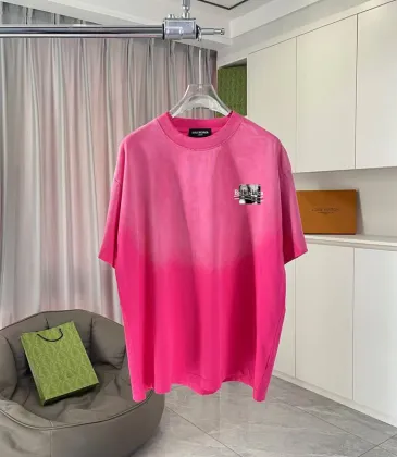 Balenciaga T-shirts for Men Black/Grey/Red #A51685