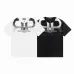 1Balenciaga T-shirts for Men Black/White #A46883