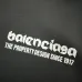 5Balenciaga T-shirts for Men Black/White #A50326