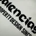 6Balenciaga T-shirts for Men Black/White #A50326