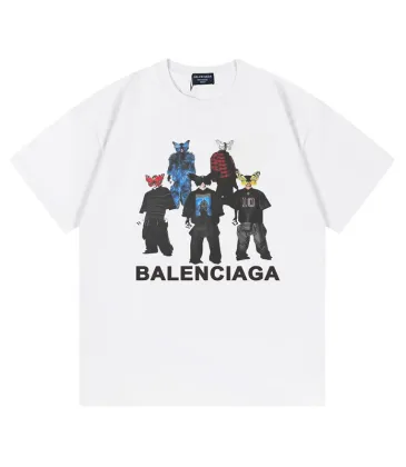 Balenciaga T-shirts for Men Black/White #A51789