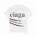 3Balenciaga T-shirts for Men Black/White Printing #A46885