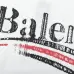 7Balenciaga T-shirts for Men Black/White Printing #A46885