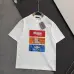 1Balenciaga T-shirts for Men Color printing Black/White #A46908