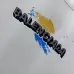 8Balenciaga T-shirts for Men Round Neck,100% Cotton,Sweat-Absorbent,Quick-Drying,White/Black #A48634