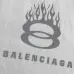 4Balenciaga T-shirts for Men flame Black/White #A46912