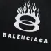 9Balenciaga T-shirts for Men flame Black/White #A46912