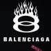 11Balenciaga T-shirts for Men flame Black/White #A46912