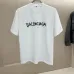 1Balenciaga T-shirts for Men letter Black/White #A46424