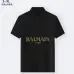 5Balmain T-Shirts Polo for men Buttons Black/White #A46587