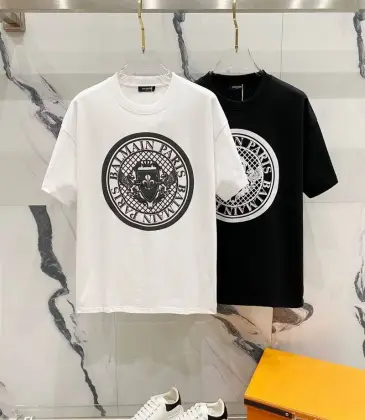 Balmain T-Shirts for men Black/White #A46953