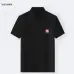 5Burberry T-Shirts Polo for MEN Solid Color Black/White #A46583