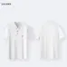 1Burberry T-Shirts Polo for MEN Solid Color Black/White #A46583