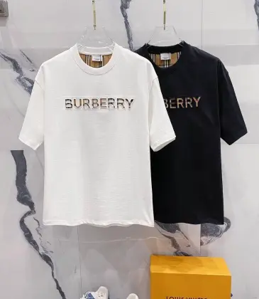 Burberry T-Shirts for MEN Black/White #A46947