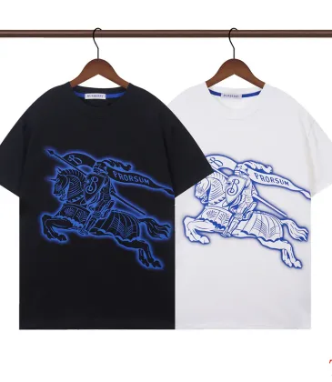 Burberry T-Shirts for MEN Black/White #A49717