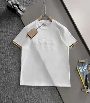 Burberry T-Shirts for MEN Black/White #A49797
