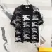 3Burberry T-Shirts for MEN  knight full printing Black/White #A46943