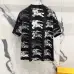 4Burberry T-Shirts for MEN  knight full printing Black/White #A46943
