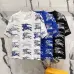 1Burberry T-Shirts for MEN  knight full printing Black/White #A46943