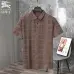 6Burberry T-Shirts polo for MEN Plaid Buttons #A46577