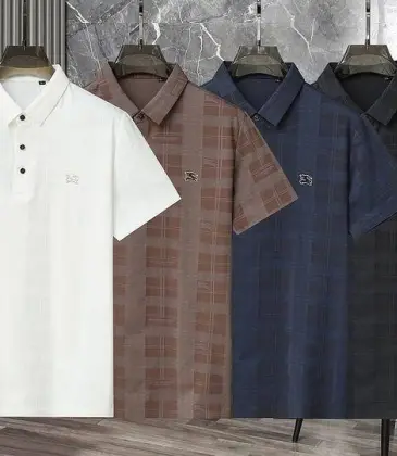 Burberry T-Shirts polo for MEN Plaid Buttons #A46577