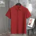 5Burberry T-Shirts polo for MEN Solid Color Black/White/Red/Khaki #A46579