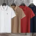 1Burberry T-Shirts polo for MEN Solid Color Black/White/Red/Khaki #A46579