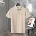 4Burberry T-Shirts polo for MEN zipper Solid Color #A46575