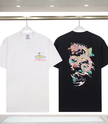 Casablanca T-Shirts 260g Black/White  #A53065