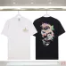 1Casablanca T-Shirts 260g Black/White  #A53065