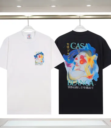 Casablanca T-Shirts 260g Black/White #A53068