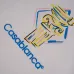 7Casablanca T-Shirts 260g Black/White/Blue #A53062