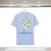 8Casablanca T-Shirts 260g Black/White/Blue #A53062