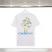 9Casablanca T-Shirts 260g Black/White/Blue #A53062
