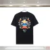 3Casablanca T-Shirts 260g Black/White/Blue #A53070