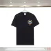 4Casablanca T-Shirts 260g Black/White/Blue #A53070