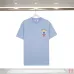 9Casablanca T-Shirts 260g Black/White/Blue #A53070