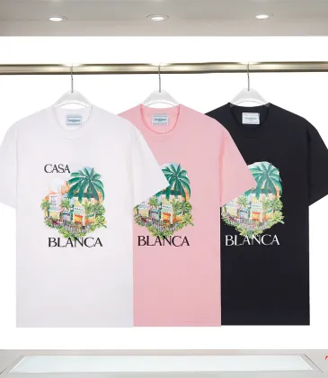 Casablanca T-Shirts 260g Black/White/Pink Forest City #A53064