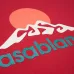 4Casablanca T-Shirts 260g Black/White/Red #A53067