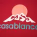 8Casablanca T-Shirts 260g Black/White/Red #A53067