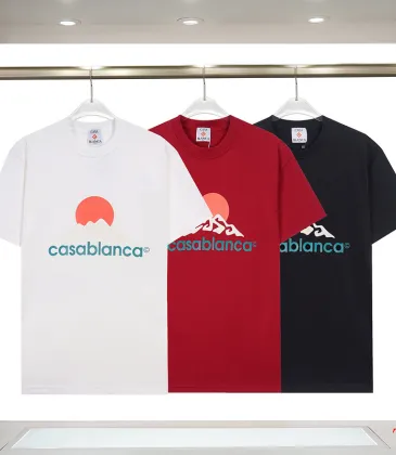 Casablanca T-Shirts 260g Black/White/Red #A53067