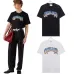1Casablanca T-Shirts Black/White #A49330