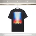 11Casablanca T-Shirts Gradient Casa Logo White/Black #A48652