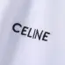 18Celine T-Shirts Polo for MEN Black/White Solid Color #A46590