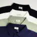 10Celine T-Shirts Polo for MEN Solid Color Buttons Black/White #A46588