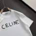 3Celine T-Shirts for MEN Black/White #A46956